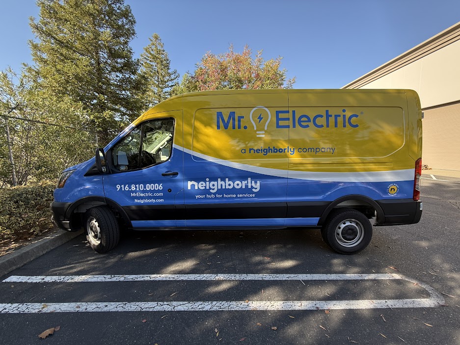 Electrician Van Wraps in Newcastle